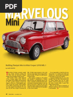 Marvelous: Building Tamiya's Morris Mini Cooper 1275S Mk. I