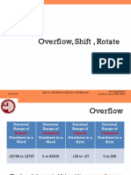 Overflow, Shift, Rotate