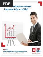 HDFC Life Group Credit Protect Plus Insurance Plan20161128 093336 PDF