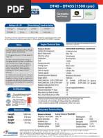 DT40-DT45S (50 HZ)