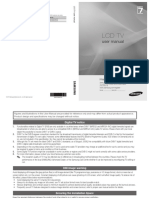 Samsung LE40C750 Manual PDF