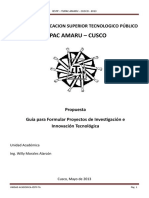 Guia Proyectos de Investigacion e Innovacion Tecnologica