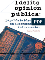 Leonel Fernández - El Delito de Opinión Pública PDF