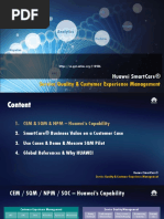 Service Quality & Customer Experience Management: Huawei Smartcare®