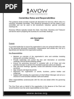 Committee Roles and Responsibilities PDF