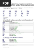 C++ Reference