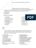 Plan de Recuperacion para Examen Remedial de Filosofia