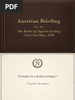 Austrian Briefing Aspern Essling PDF