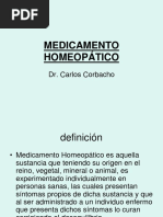 Medicamento Homeopatico