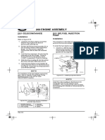 200 Engine Assembly: (221 CD) Econovance (221 GP) Fuel Injection Pump