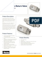 Hi Check Non-Return Valve Brochure 4190-CV