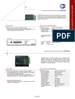 Amplifier Monitoring: Features - Technical Specifications