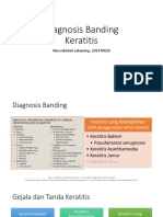 Diagnosis Banding Keratitis