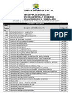 Tarifas Ica 2019 - Acuerdo 041 2016-Modificado Acdo 56 de Dic 2018