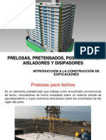 Prelosas - Pre y Postensados - Aisladores - Disipadores 2019-0 PDF