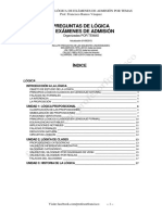 Preguntas de Logica de Examenes de Admis PDF