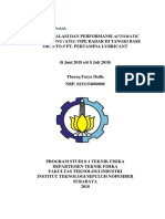 Studi Instalasi Dan Performansi Automatic Tank Gauging