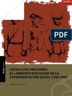 Socialistas-Militares. El Laberinto Boliviano de La Experimentación Social (1936-1939) PDF