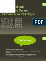 Kuantifikasi Dalam Pemeriksaan Psikologis