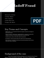 The Madoff Fraud: Alinsunurin, Anthony Cantalejo, Miguel Deseo, Denmark Lozada, Brian John Pacaigue, Ma. Milcha