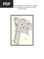 Colocación Del Sistema de Electrificacion y Alumbrado Publico en Urbanismo Municipio Santiago Mariño Final