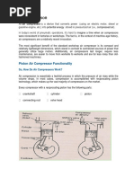 Piston Air Compressor Functionality