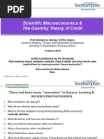 Scientific Macroeconomics & The Quantity Theory of Credit