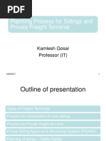 Planning Process For Sidings and PFT PDF