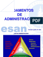 Fundamentos de La Administración