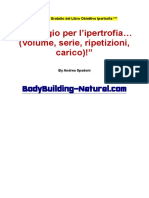 Ipertrofia Muscolare 