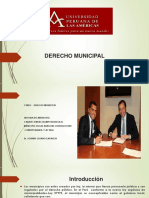 3ra y 4ta Semana Derecho Municipal Aspectos Generales