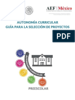 Guia Para La Seleccion de Proyectos-preescolar 25042018