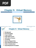 Chapter 9: Virtual Memory: Silberschatz, Galvin and Gagne ©2013 Operating System Concepts - 9 Edition