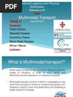 Multimodal Transport: Topic