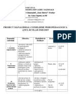 Plan Managerial