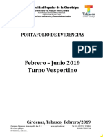 Portafolio de Evidencias. FI