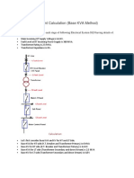 Fault Level Calculation