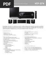 5.1-Channel Home Theater Package: Amplification Video Features