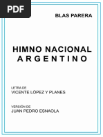 BLAS PARERA - Himno Nacional Argentino PDF