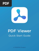 PDF Viewer: Quick Start Guide