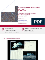 Paraview Advanced Animation