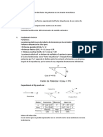 Corrección Del Factor de Potencia en Un Circuito Monofásico