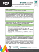 Ficha de Identificación de Buenas Prácticas