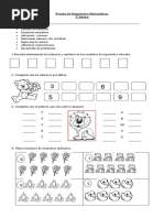 Diganostico Matemáticas 1 Básico