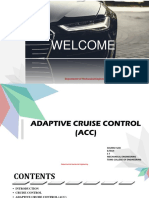 Adaptive Cruise Control