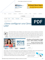 ¿Cómo Configurar Una Cámara IP en Una Red LAN