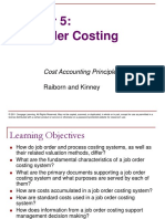 Job Order Costing: Cost Accounting Principles, 8e