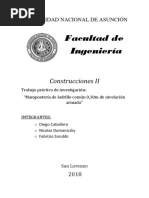 Trabajo Investigacion de Preccion de Una Manposteria 0.30