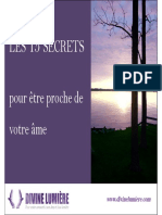 15 Secrets Proche Votre Ame