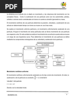 Ensayo Unidad I Dinamica